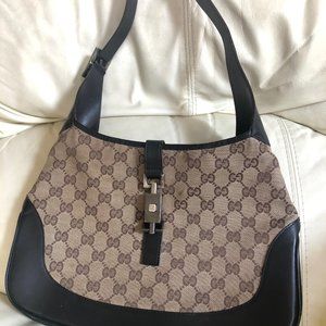 GUCCI Jackie Shoulder  Hobo Handbag